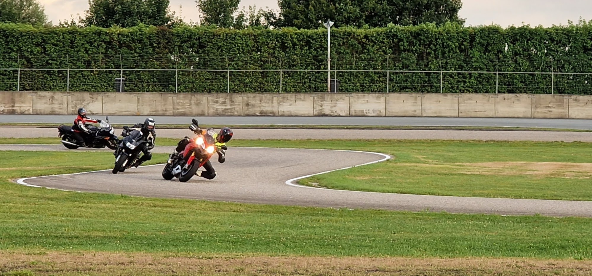 Circuit rijden met de motor