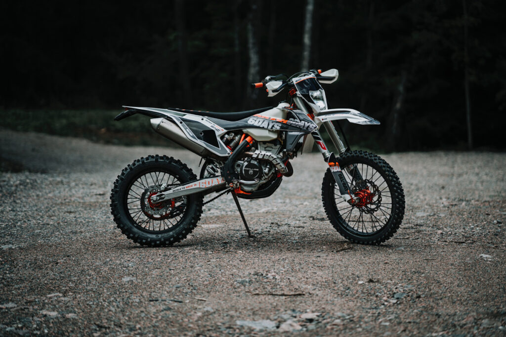 Soorten motorfiets: enduro